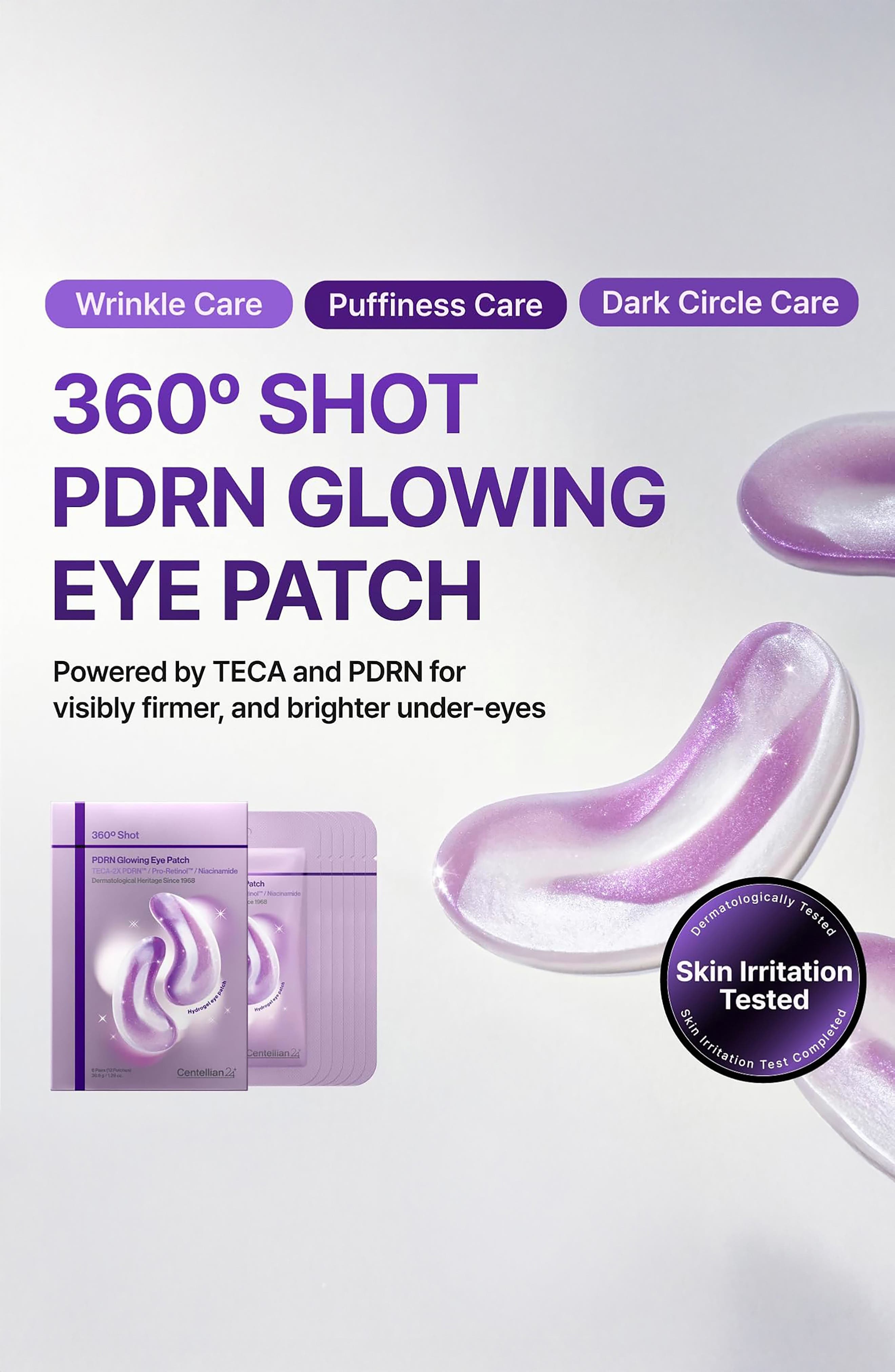 Centellian24 360 Shot PDRN Glowing Eye Patch