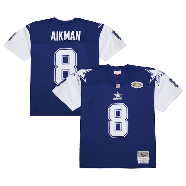 Troy Aikman Dallas Cowboys  1995 Legacy Replica Jersey - Navy