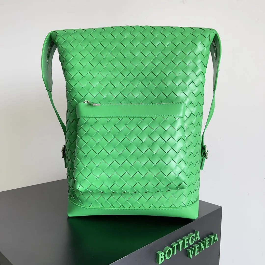 Bottega Veneta Intrecciato Woven Leather Backpack product photo from LabelPicks