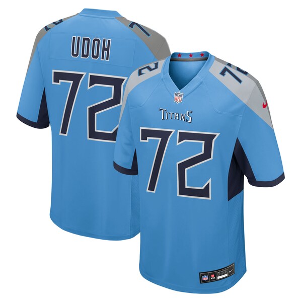 Olisaemeka Udoh Tennessee Titans Nike Team Game Jersey -  Powder Blue