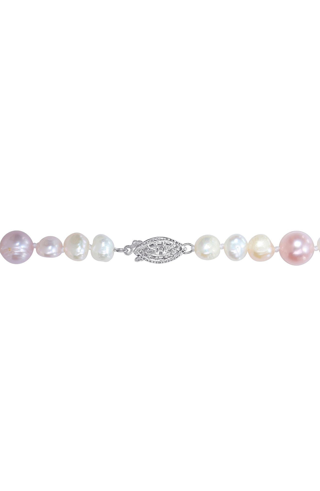 DELMAR 7.5–8mm Multicolor Cultured Freshwater Pearl Necklace
