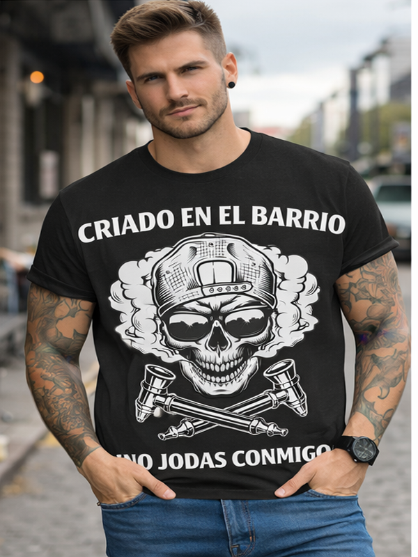 Remera “Ciudad y Humo” – CALLE Y CALAVERA