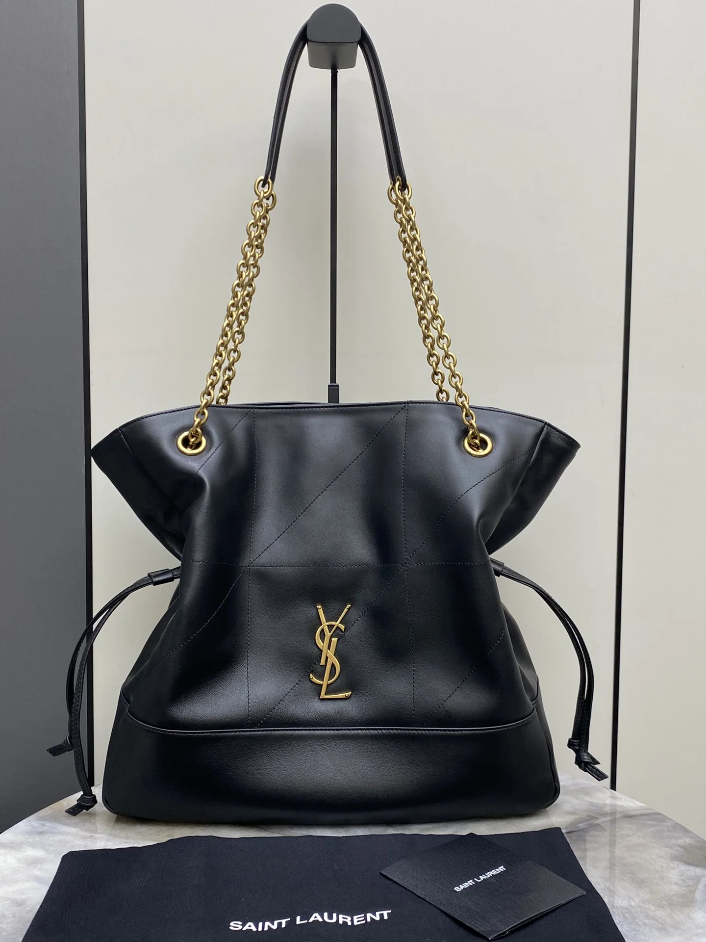 Saint Laurent Lambskin Jamie Bucket Bag product photo from LabelPicks