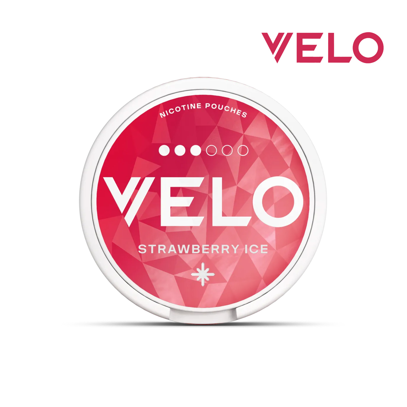 Velo Strawberry Ice 10mg Nicotine Pouches（20 bags/can）