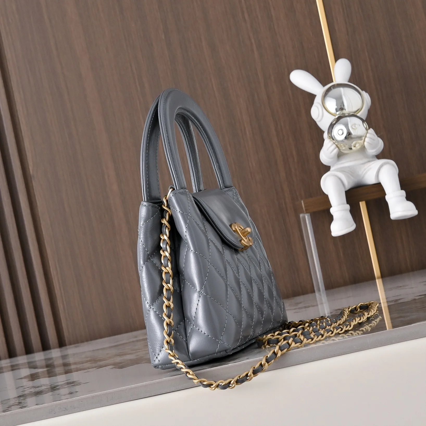 Chanel Grey Top Handle Bag product photo from LabelPicks