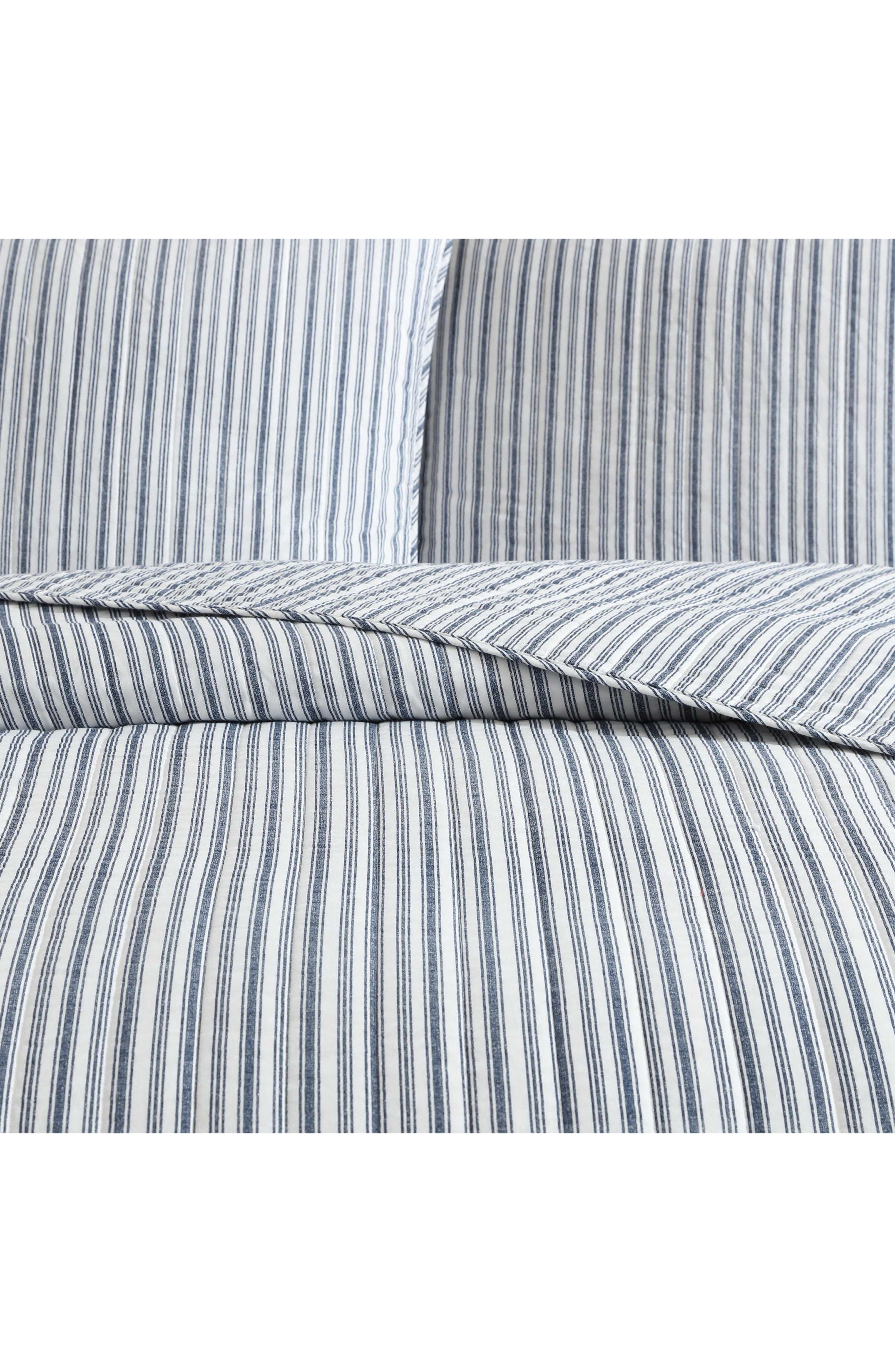 Nautica Coleridge Stripe Queen Quilt Set