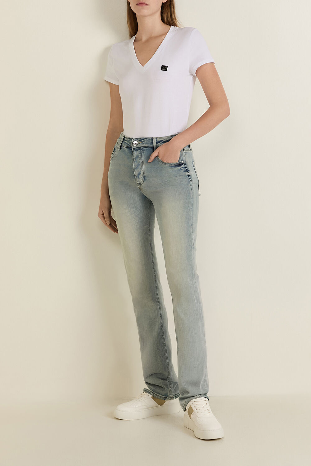 ARMANI EXCHANGE חולצת טי סלים פיט