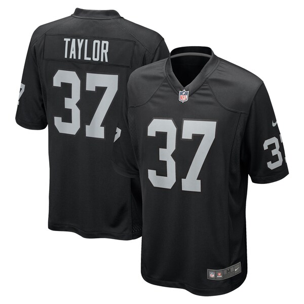 Trey Taylor Las Vegas Raiders Nike Team Game Jersey -  Black
