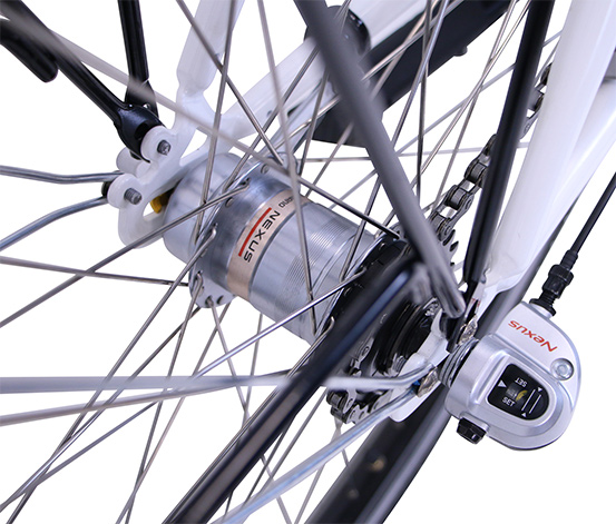HAWK Bikes City Wave Premium Plus, weiß, 26/43
