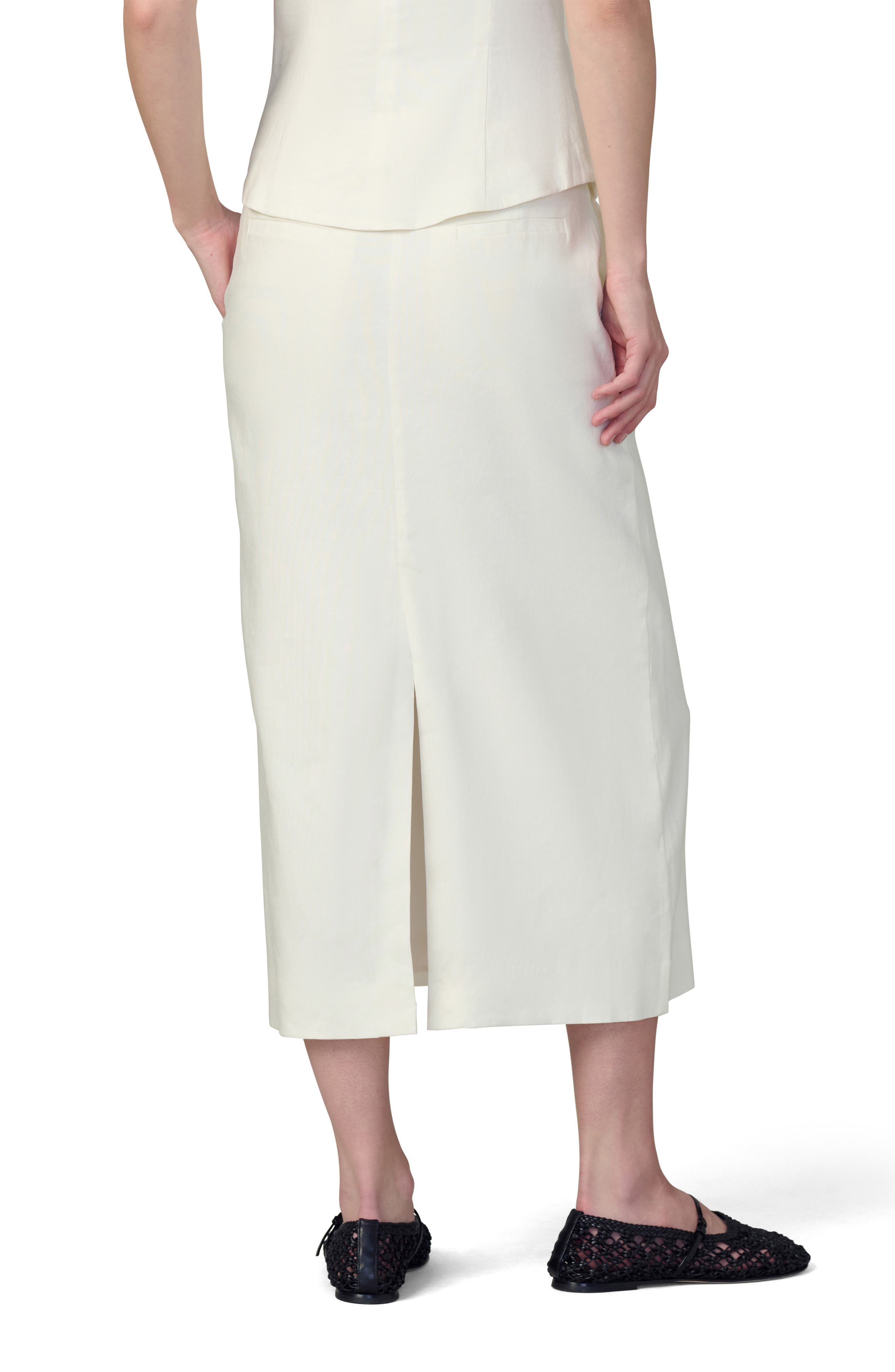 Joe's Meave Tailored Midi Skirt