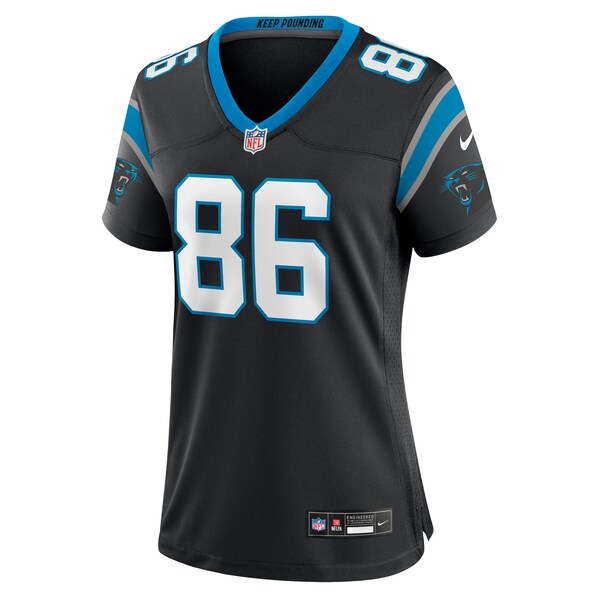 Mike Strachan Carolina Panthers Nike Women's  Game Jersey -  Black
