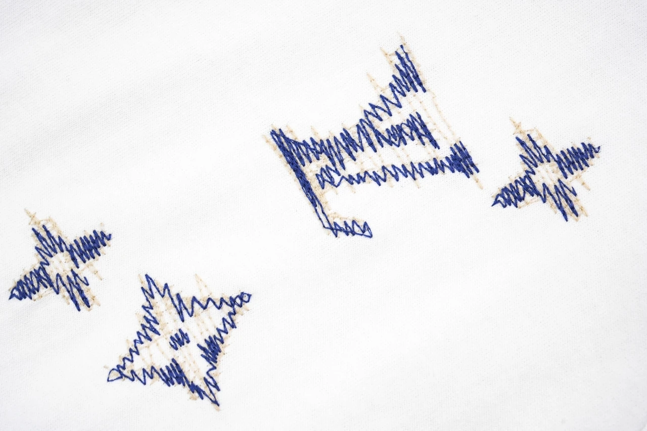 Louis Vuitton White Embroidered Crewneck T-Shirt product photo from LabelPicks