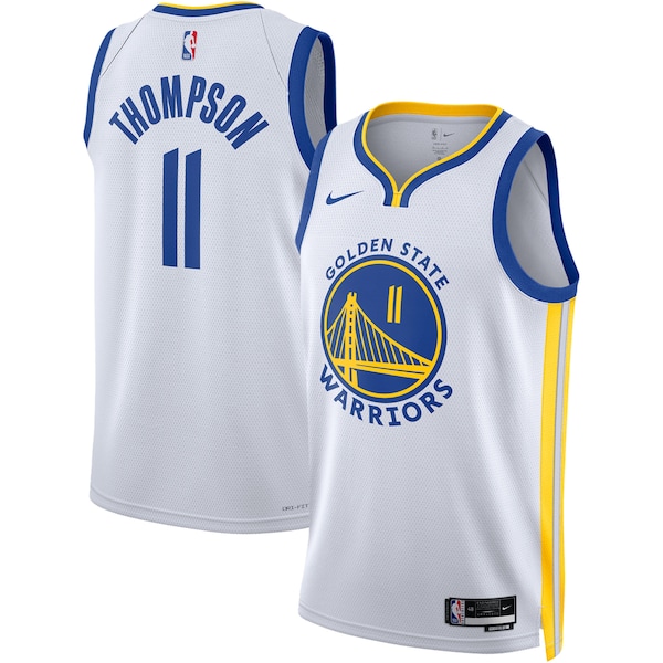 Klay Thompson Golden State Warriors Nike Unisex Swingman Jersey - Association Edition - White/Royal