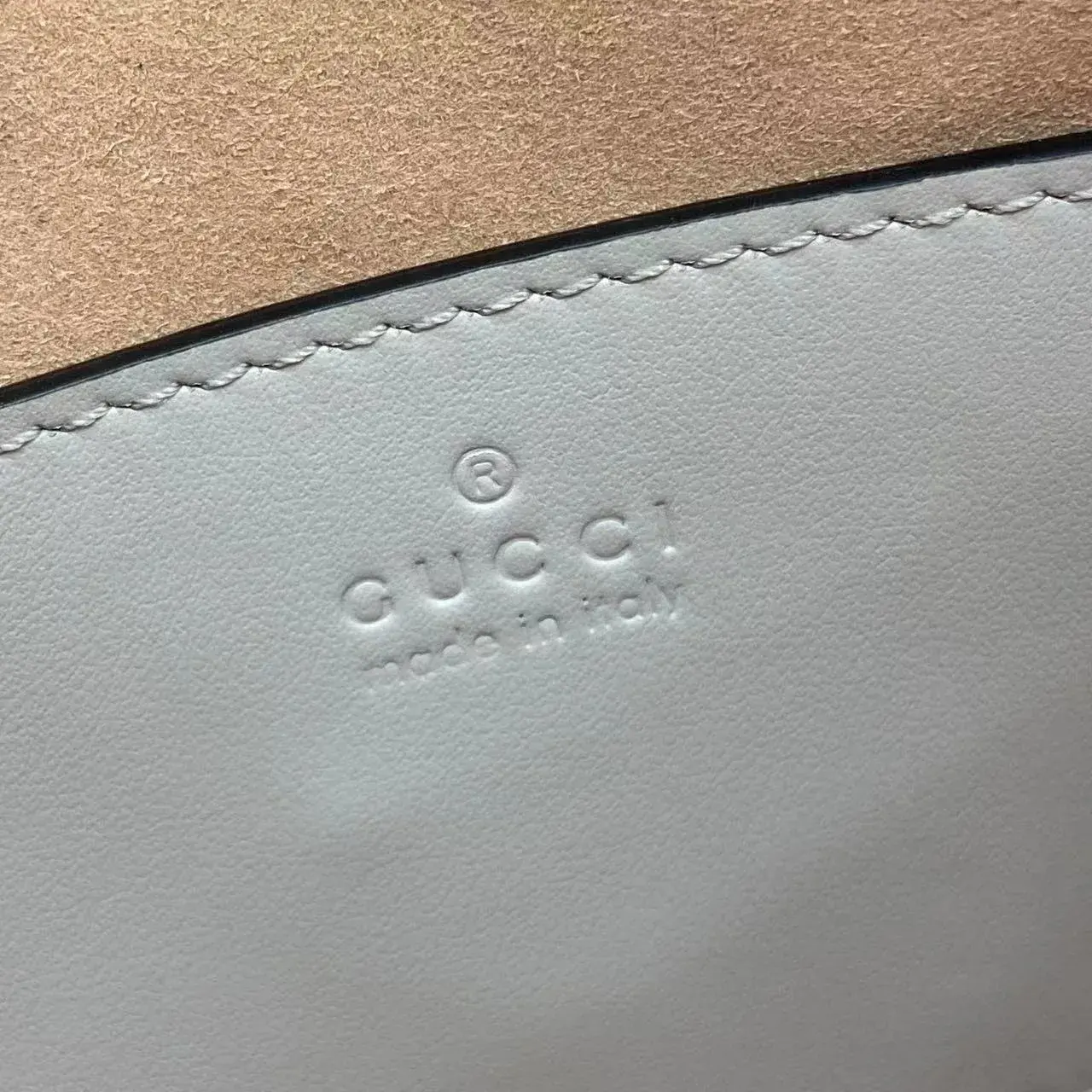 Gucci Marmont Grey GG Supreme Canvas Top Handle Bag product photo from LabelPicks