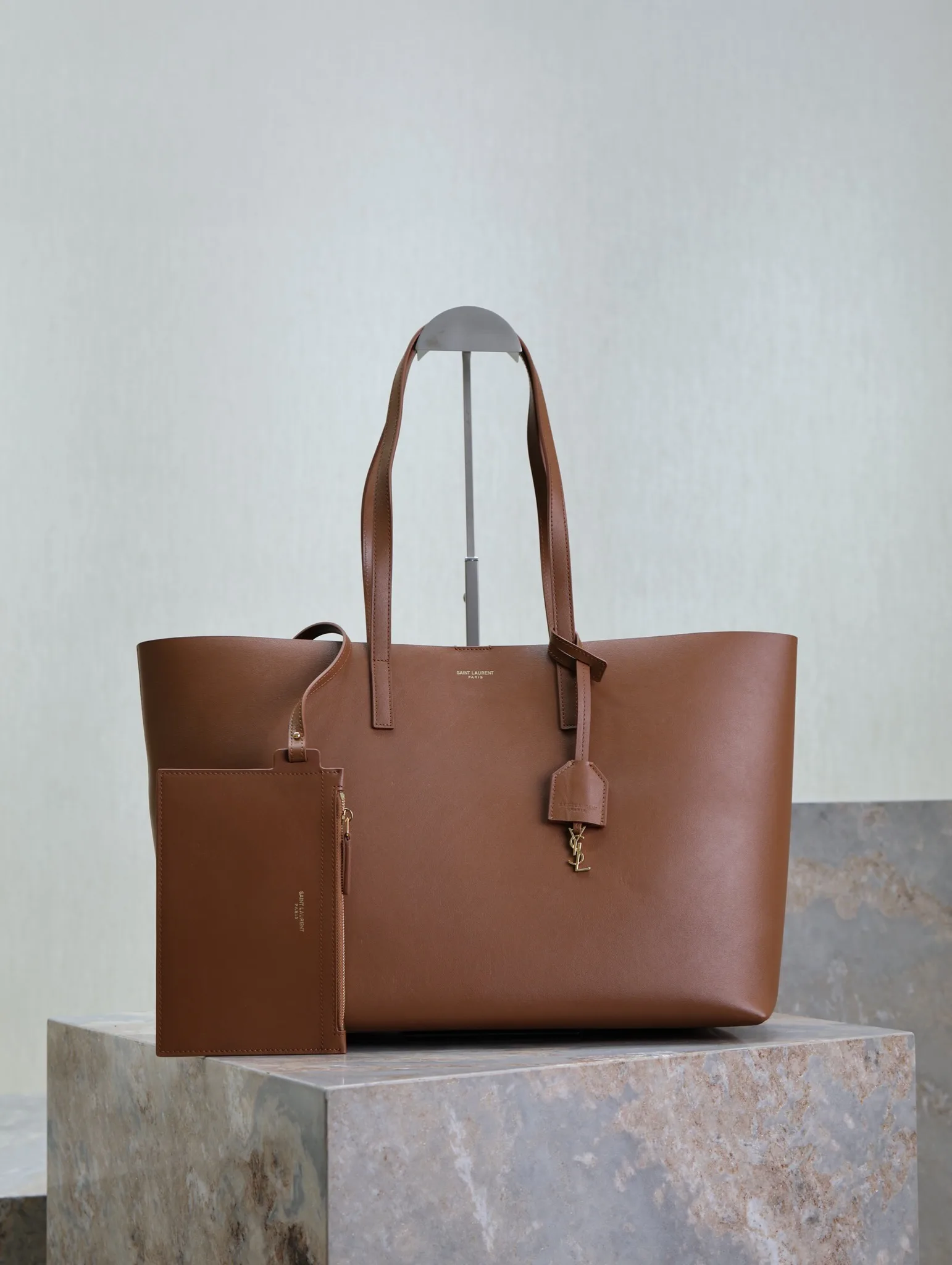 Saint Laurent Calfskin Tote Bag product photo from LabelPicks