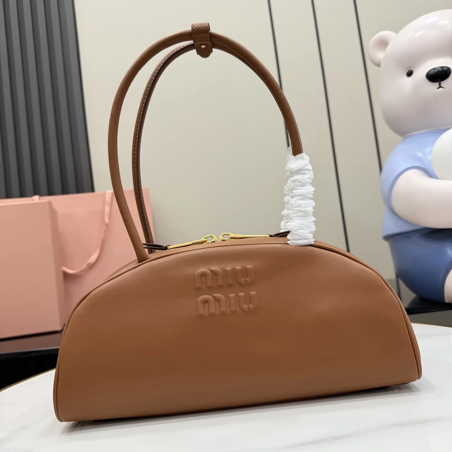 Miu Miu Calfskin Top Handle Bag product photo from LabelPicks