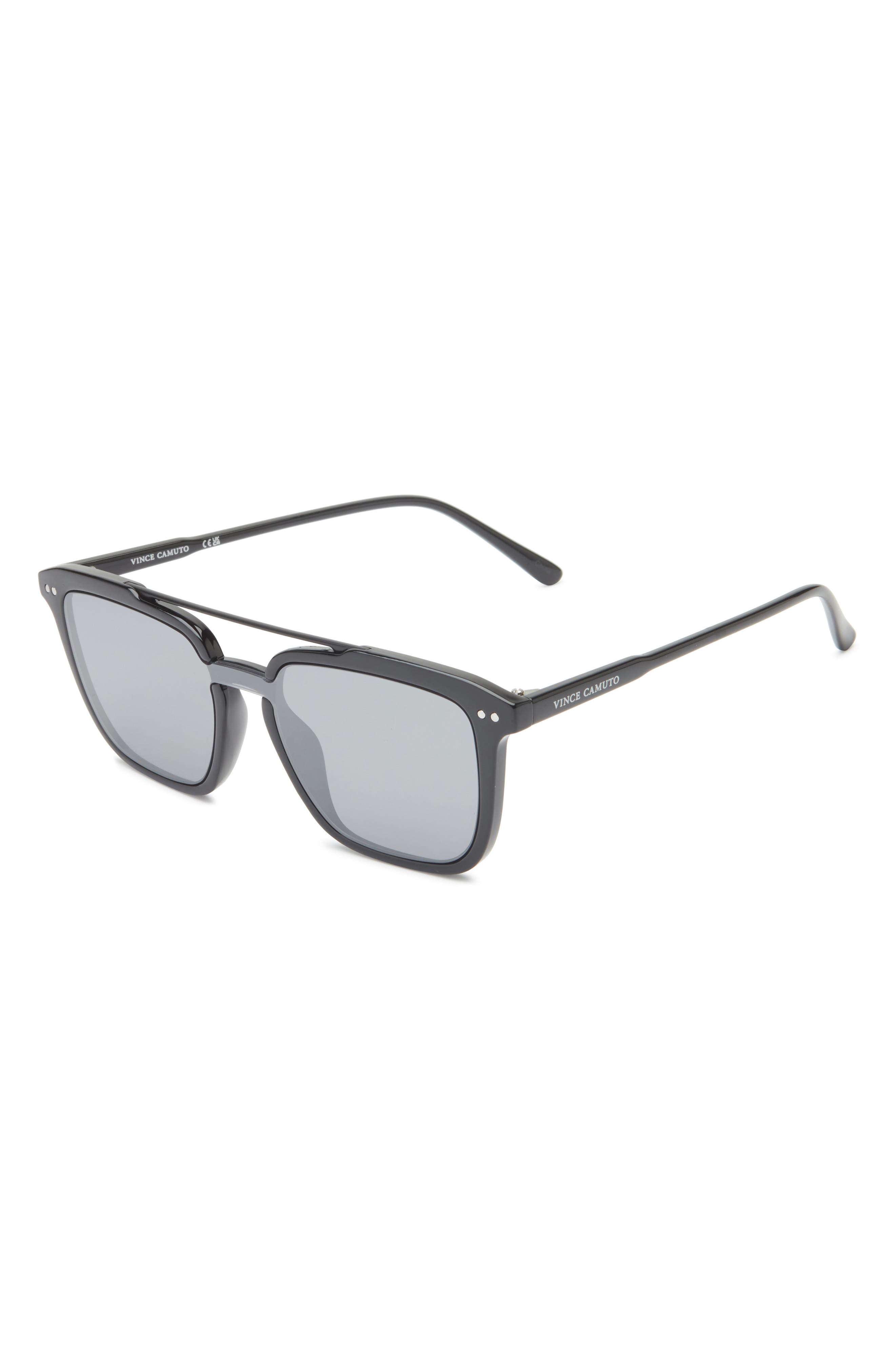 Vince Camuto 119mm Oversize Square Shield Sunglasses