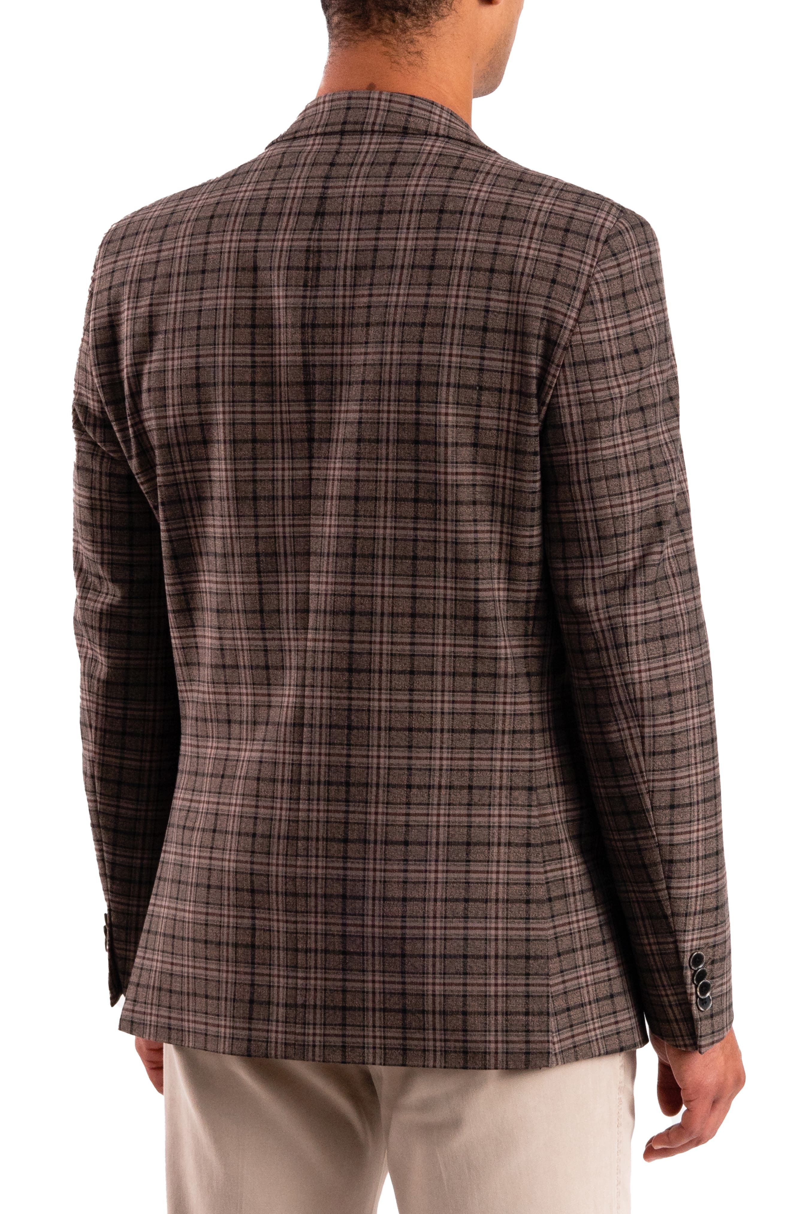 SAVILE ROW CO Plaid Sport Coat
