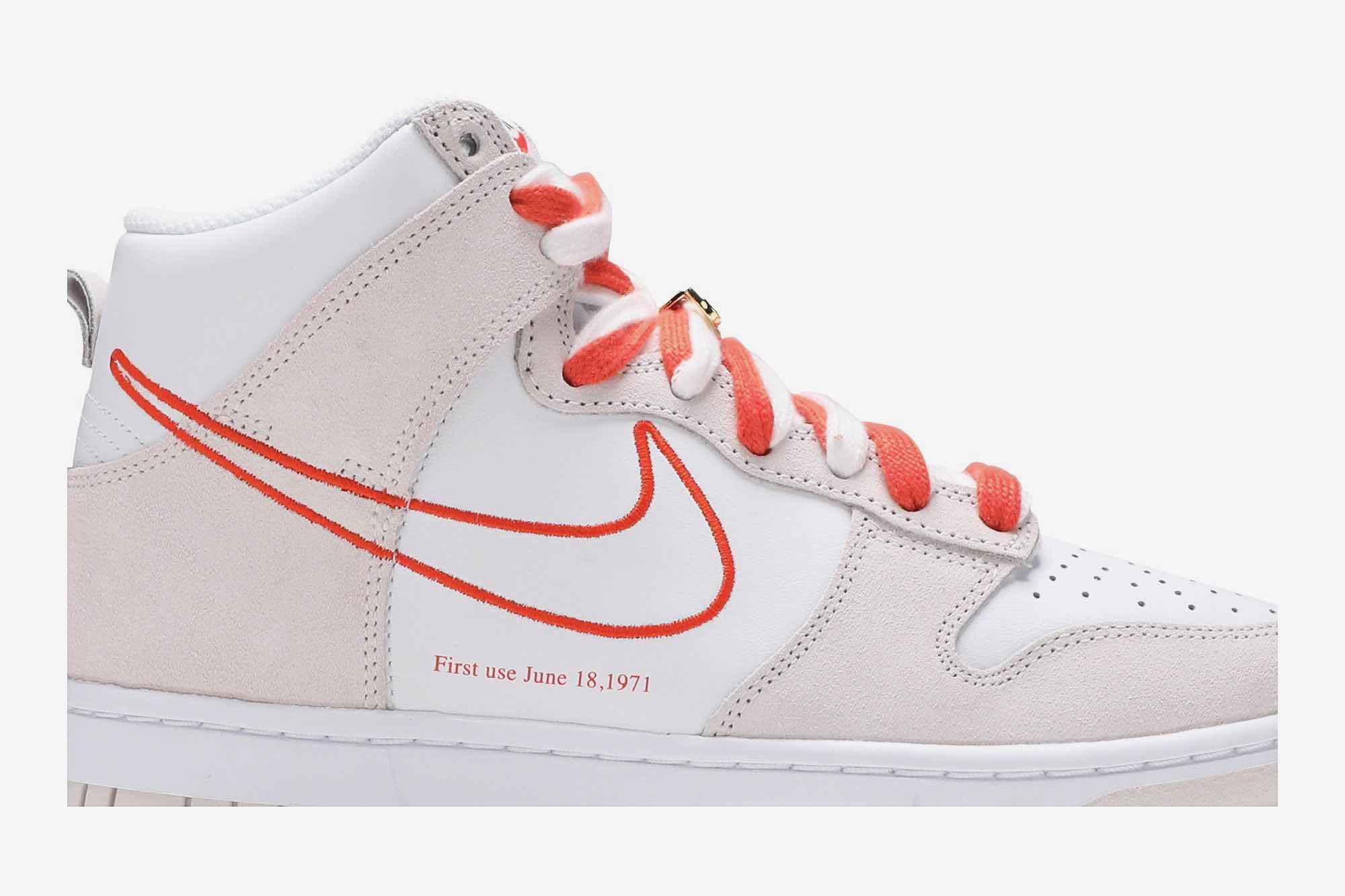Nike Dunk High SE ‘First Use Pack – White Orange’ DH6758-100