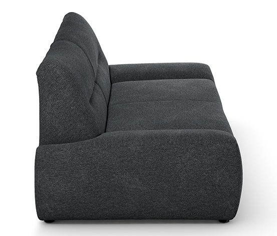 DOMO collection 3-Sitzer-Sessel »Cesena«, anthrazit