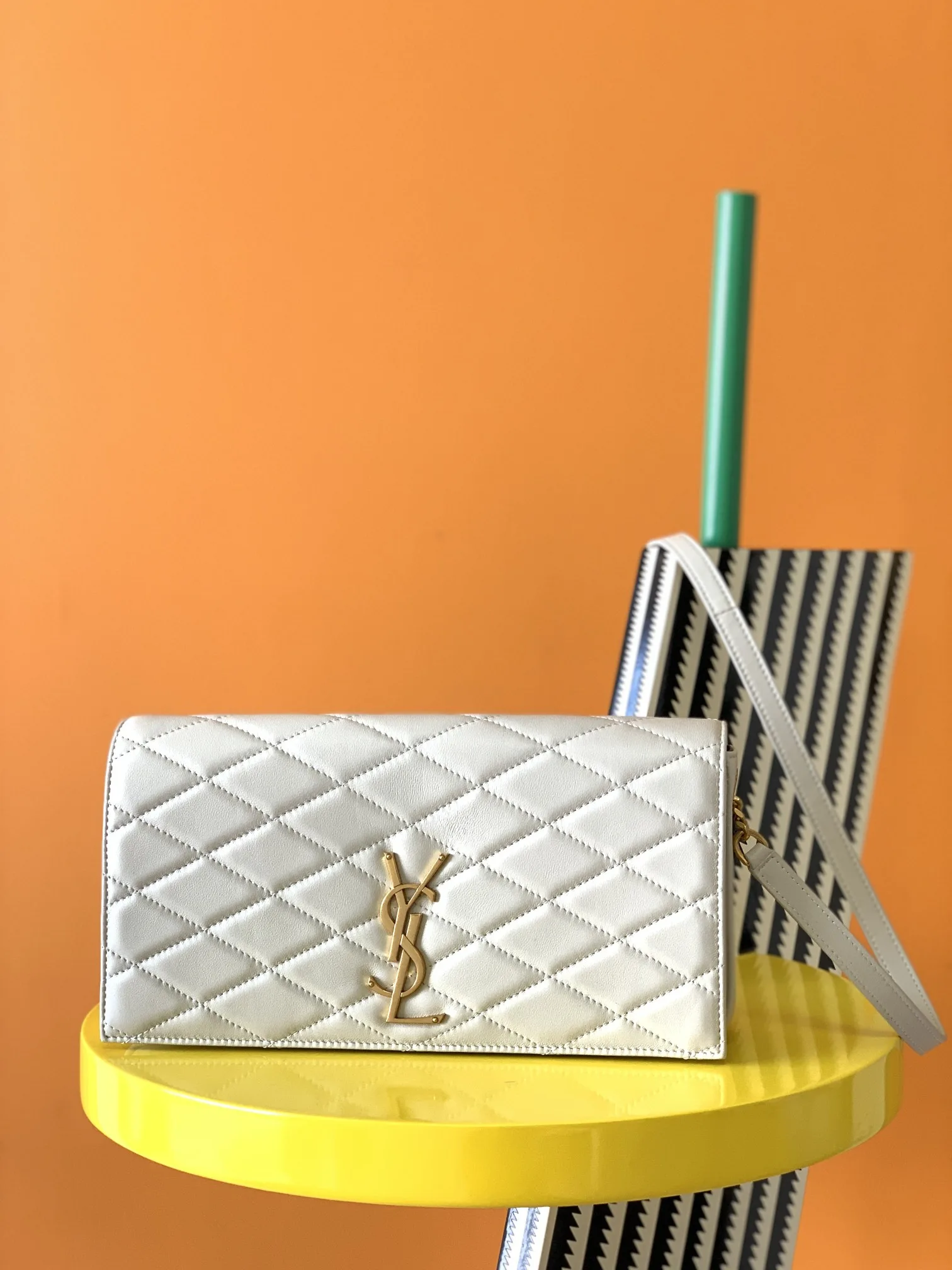 Saint Laurent Quilted Leather Kate Crossbody Bag product photo from LabelPicks