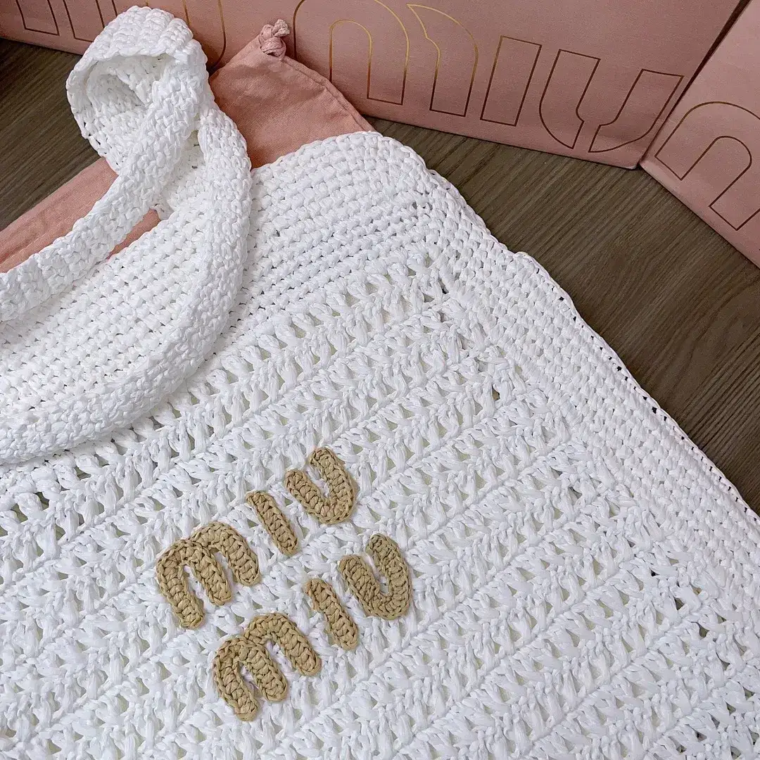 Miu Miu Woven Leather Tote Bag product photo from LabelPicks
