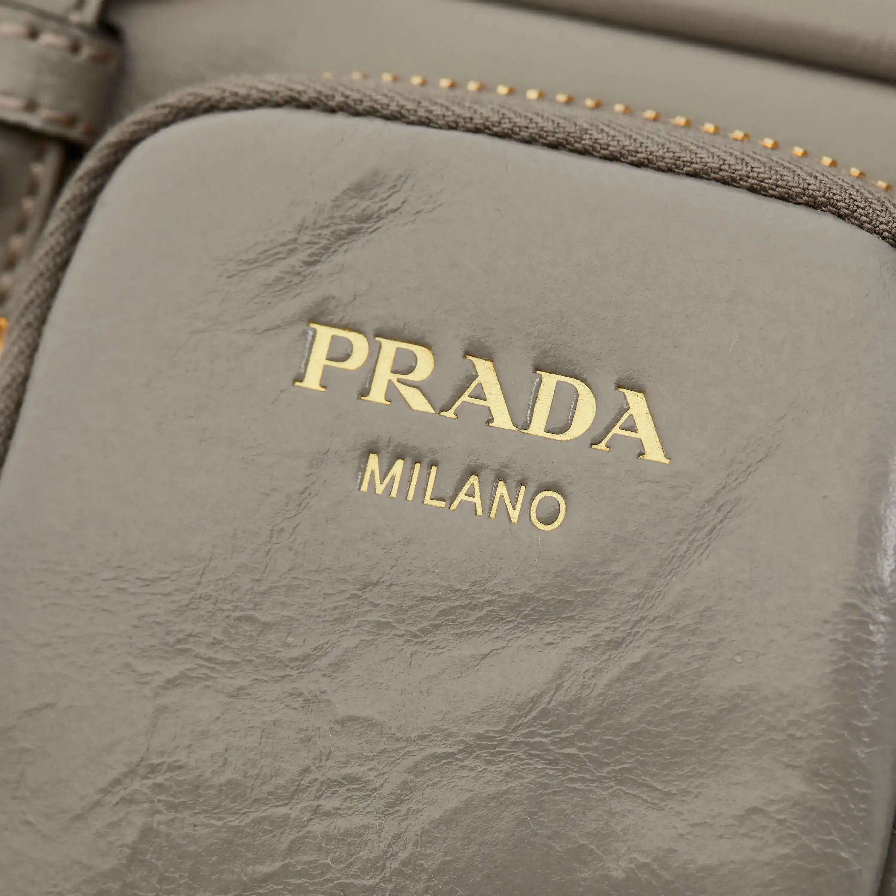Prada Grey Top Handle Bag product photo from LabelPicks