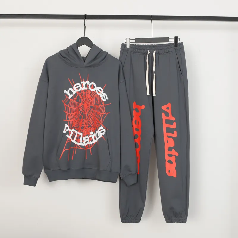 Sp5der Suit Grey
