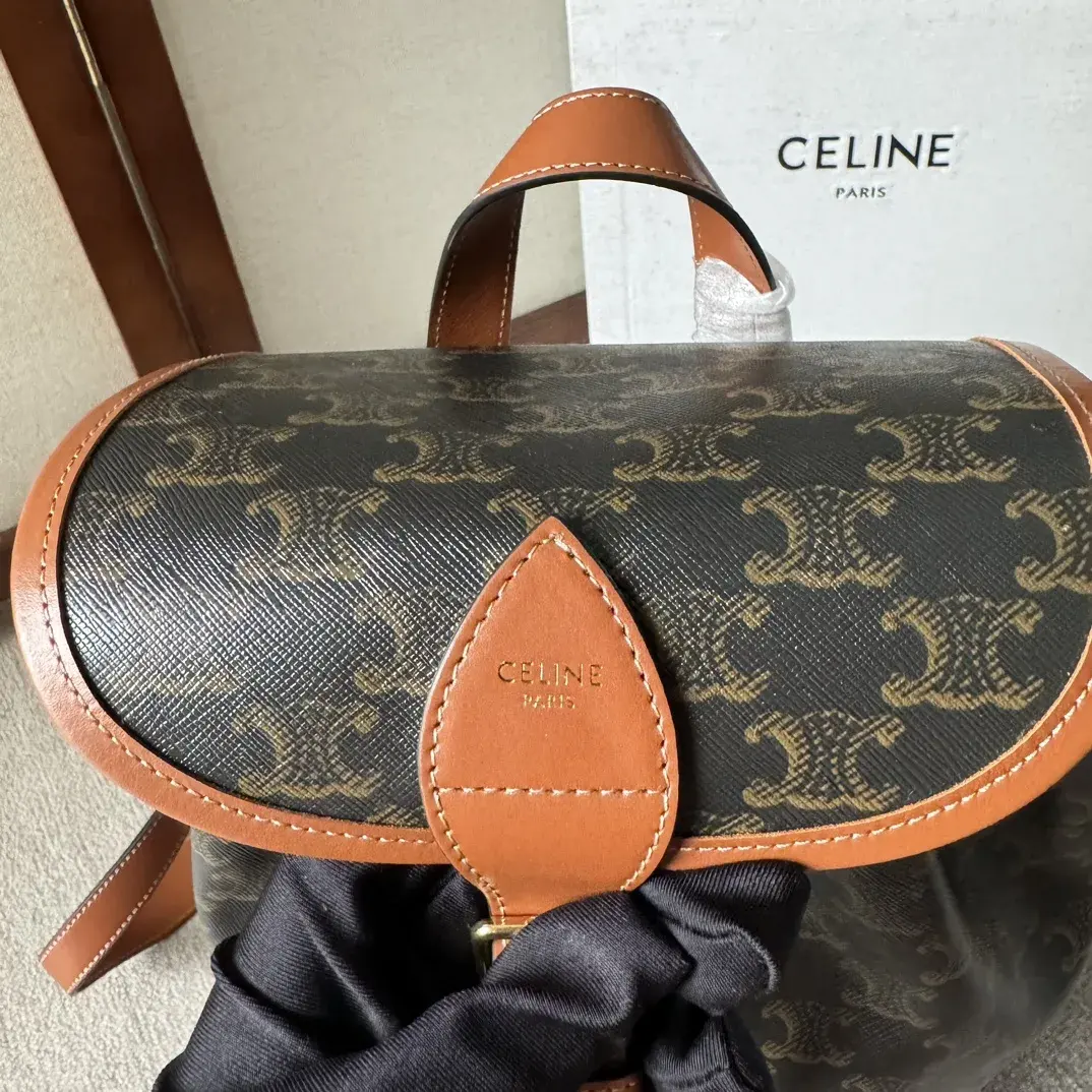 Celine Folco Triomphe Canvas Backpack product photo from LabelPicks