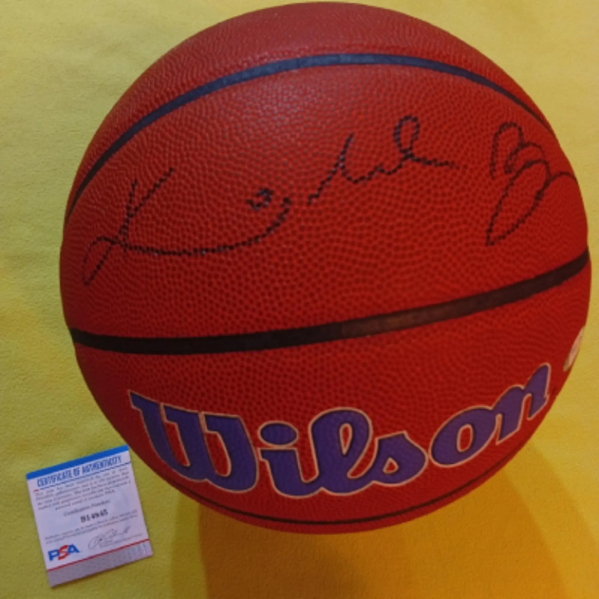 Kobe Bryant Signed Autographed Los Angeles Lakers Basketball With COA