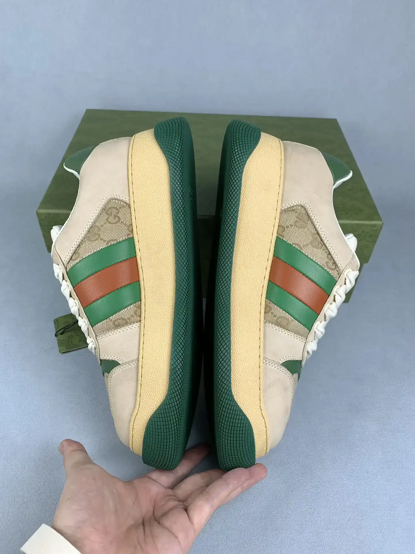 Gucci Screener GG Crystals sneaker product photo from LabelPicks