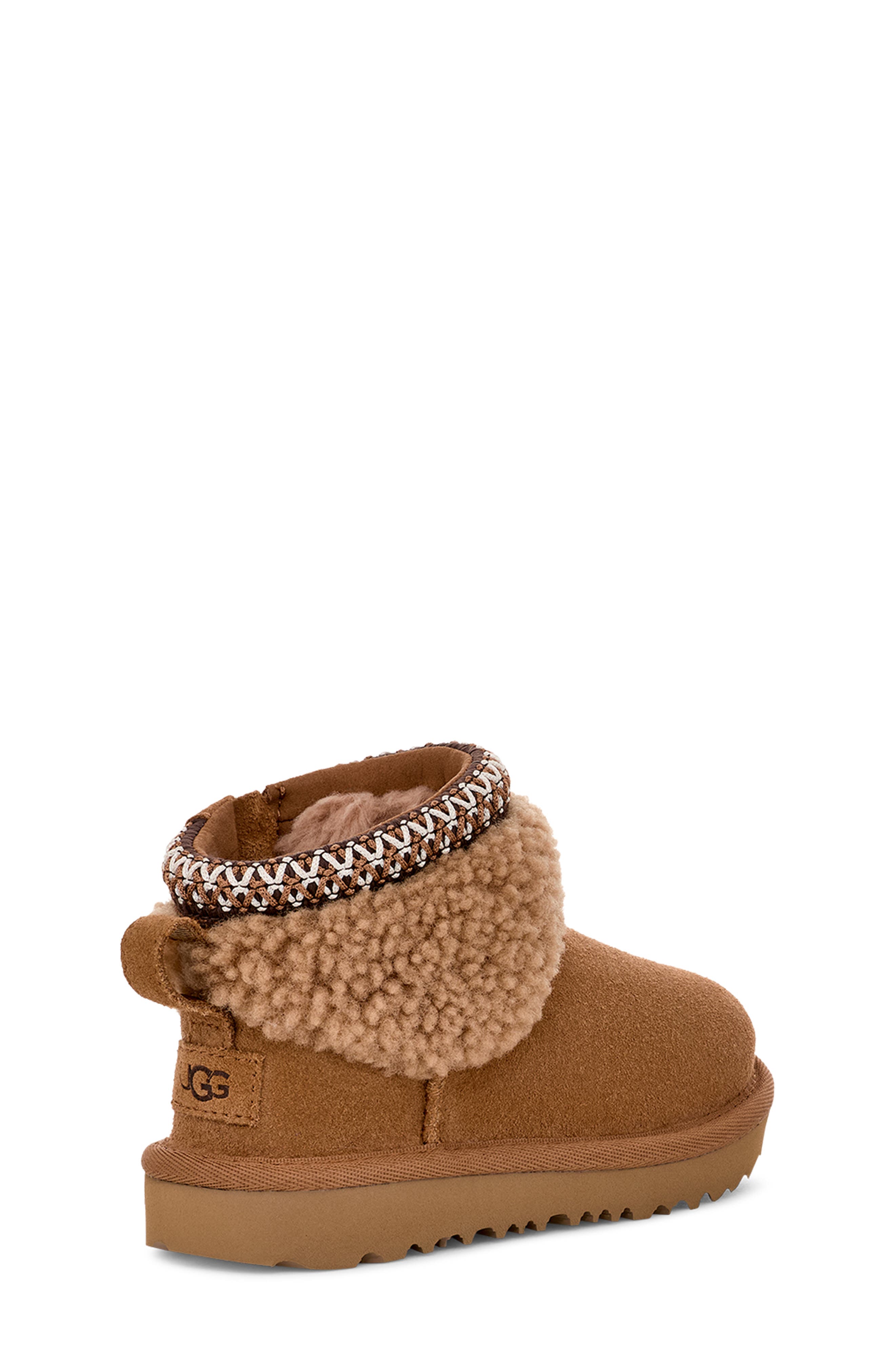 UGG® Kids' Classic Ultra Mini Curly Shearling Boot