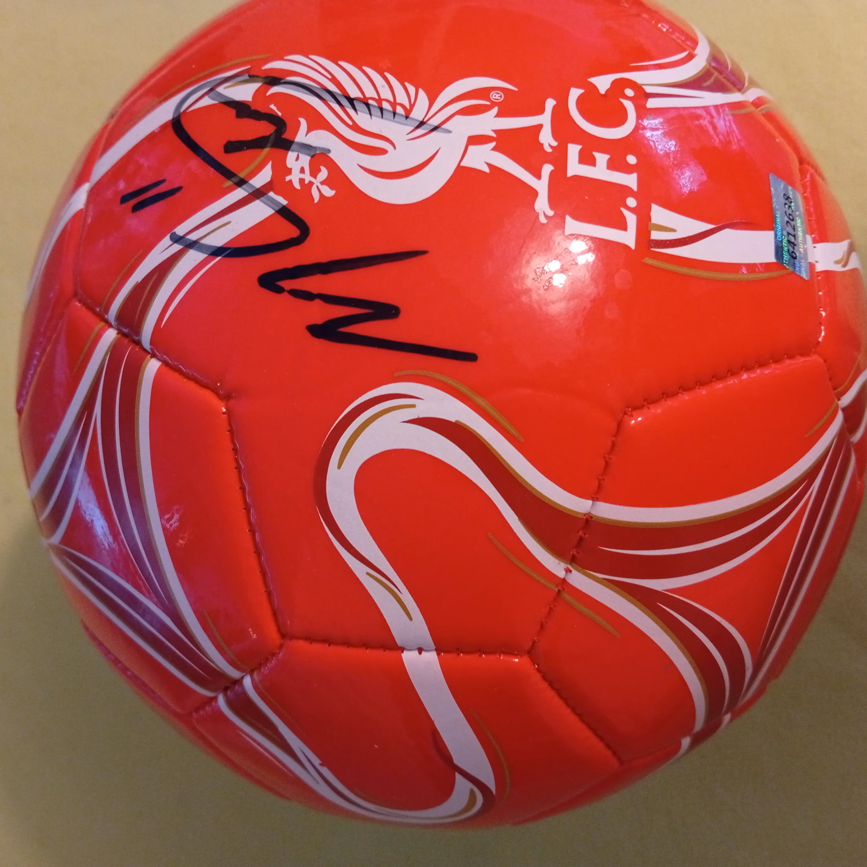 Mohamed Salah Signed Autographed Liverpool Ball With COA