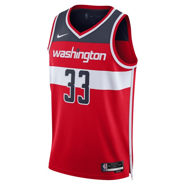 Kyle Kuzma Washington Wizards Nike Unisex Swingman Jersey - Icon Edition - Red