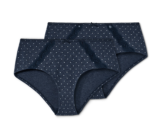 2 Pantys, dunkelblau