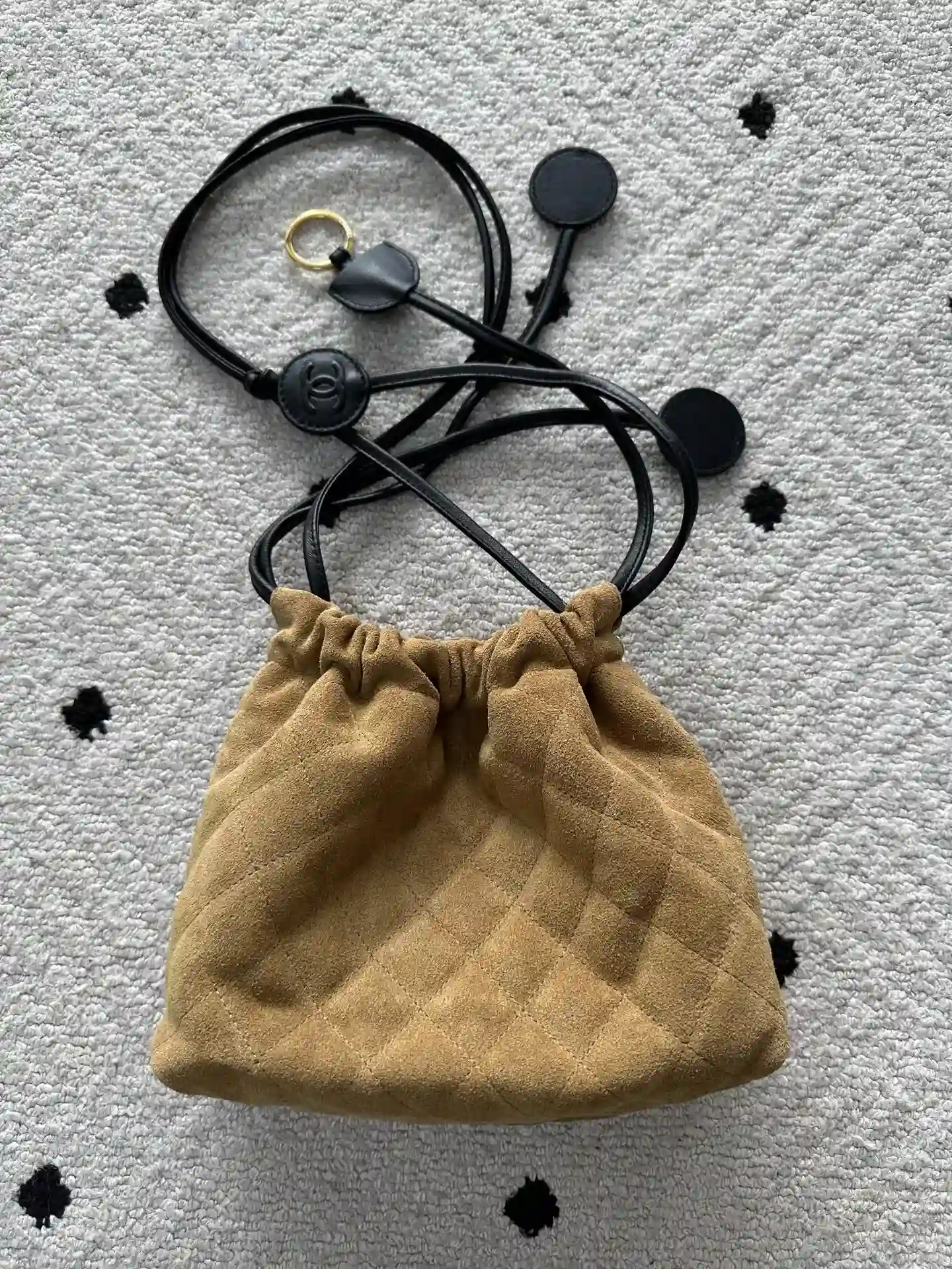 Chanel Suede Leather Shoulder Bag product photo from LabelPicks