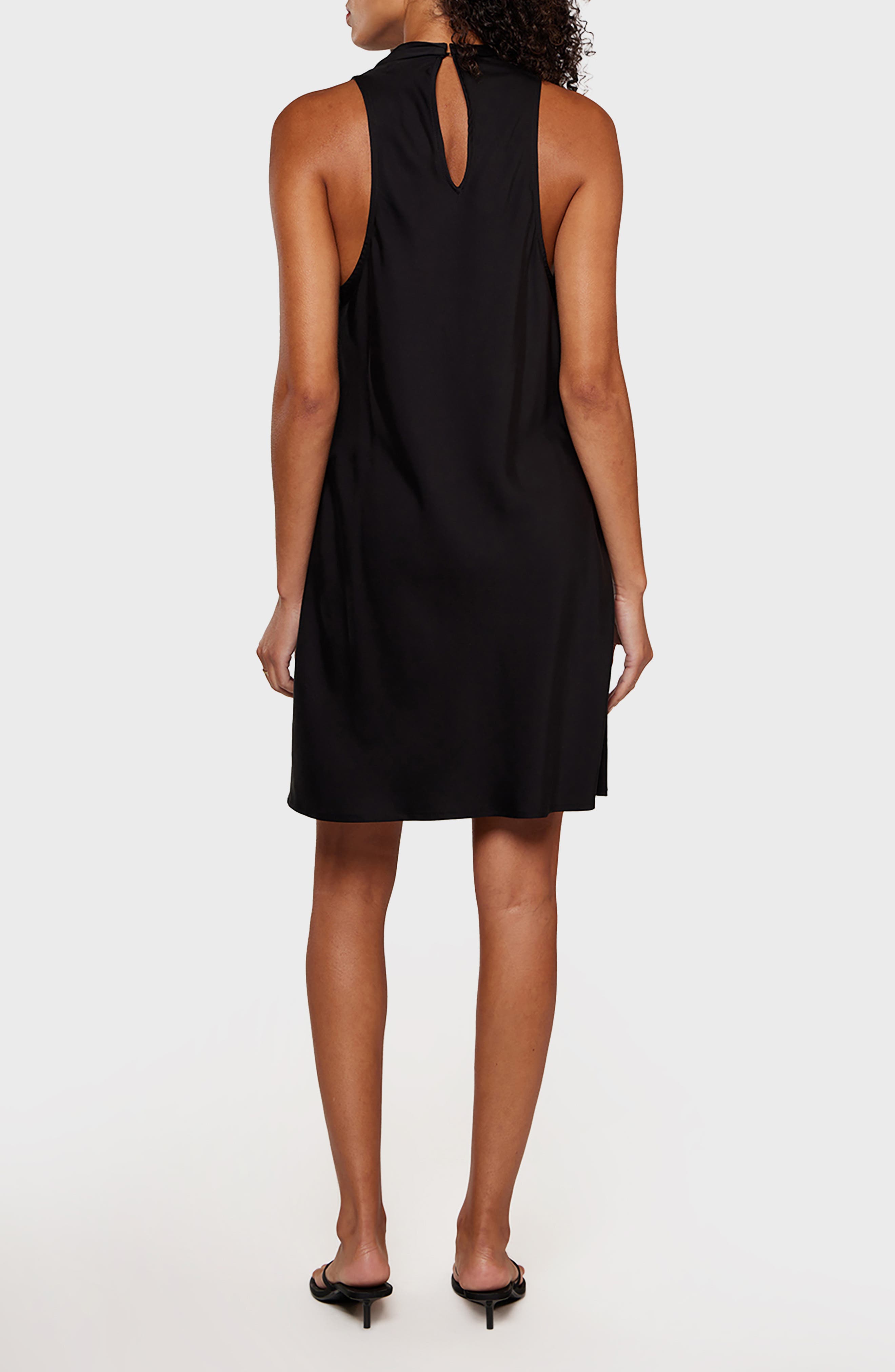 matty m. Cowl Neck Minidress