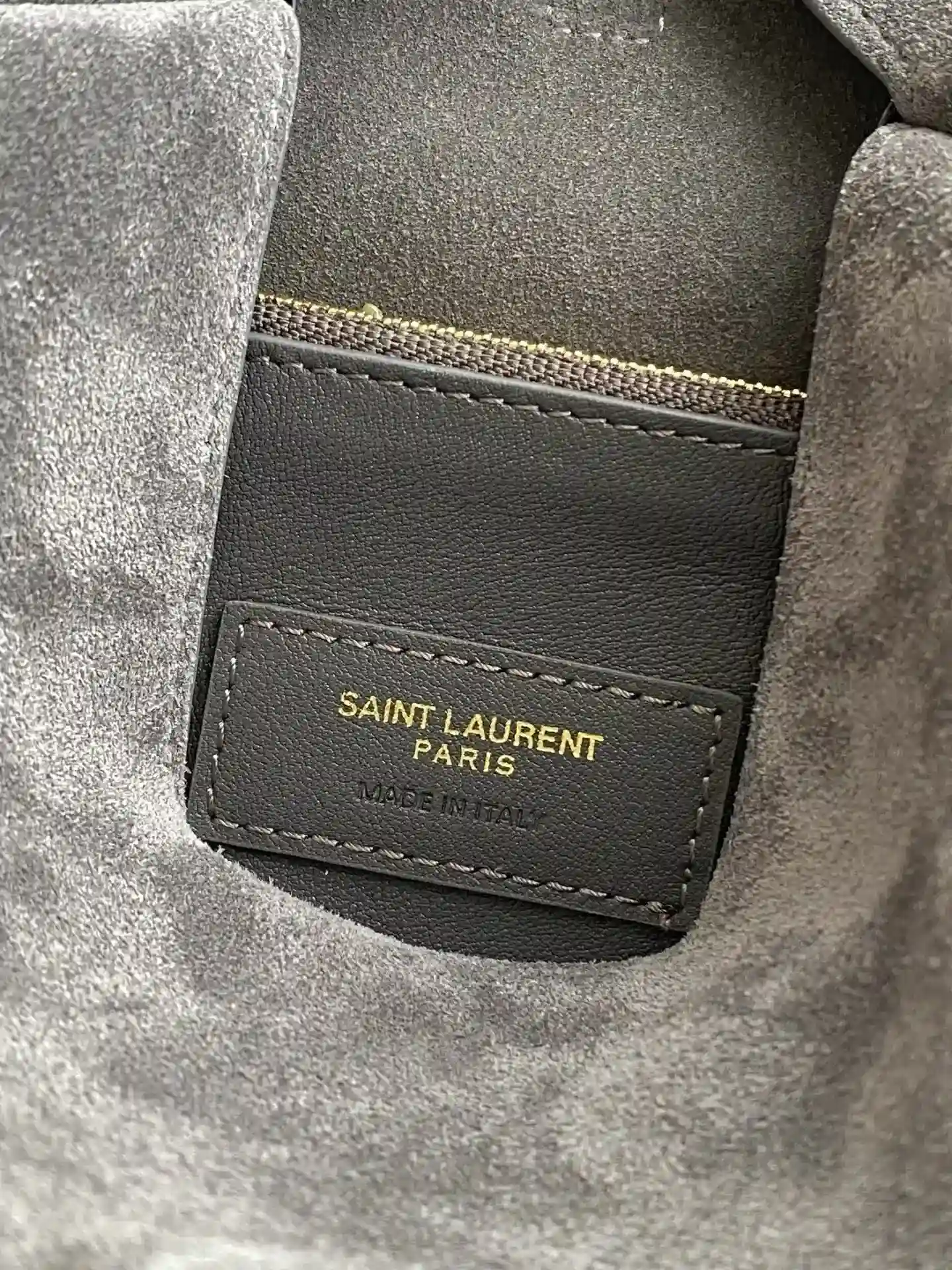 Saint Laurent Suede Leather Hobo Bag product photo from LabelPicks