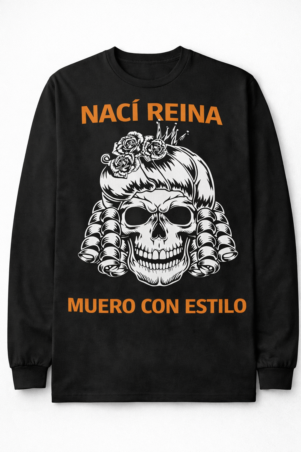 Remera Reina Calavera | Streetwear Dark Unisex