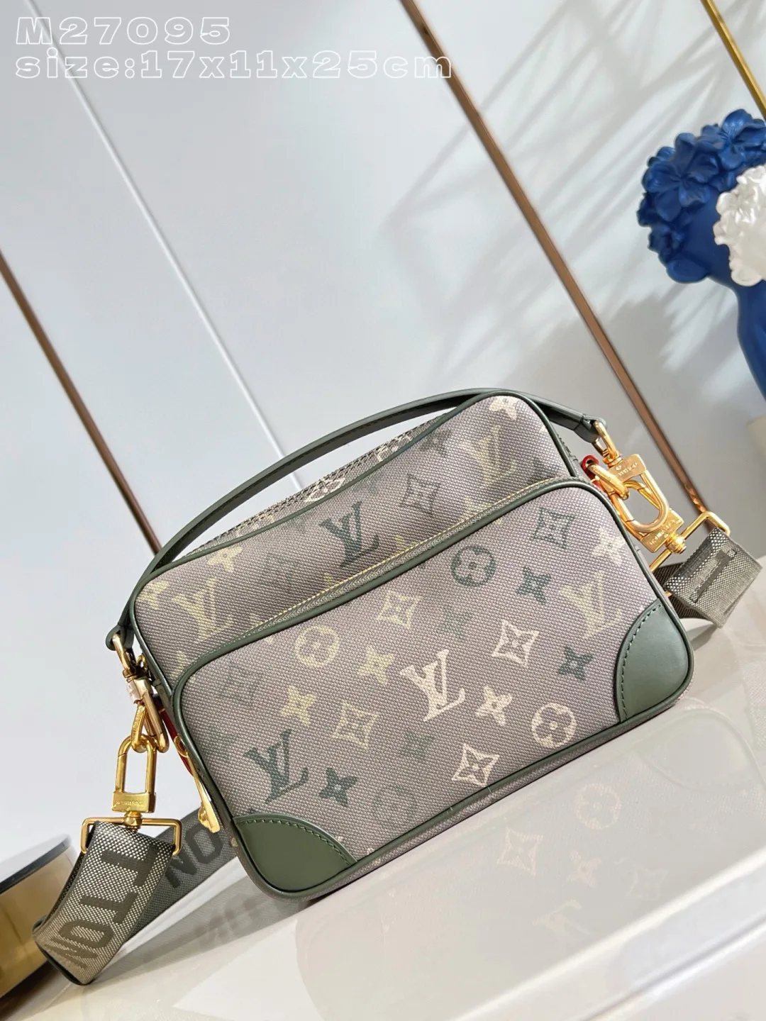 Louis Vuitton Canvas and Leather Crossbody Bag product photo from LabelPicks
