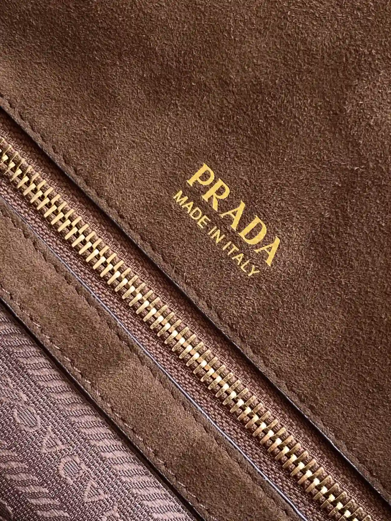Prada Suede Leather Tote Bag product photo from LabelPicks