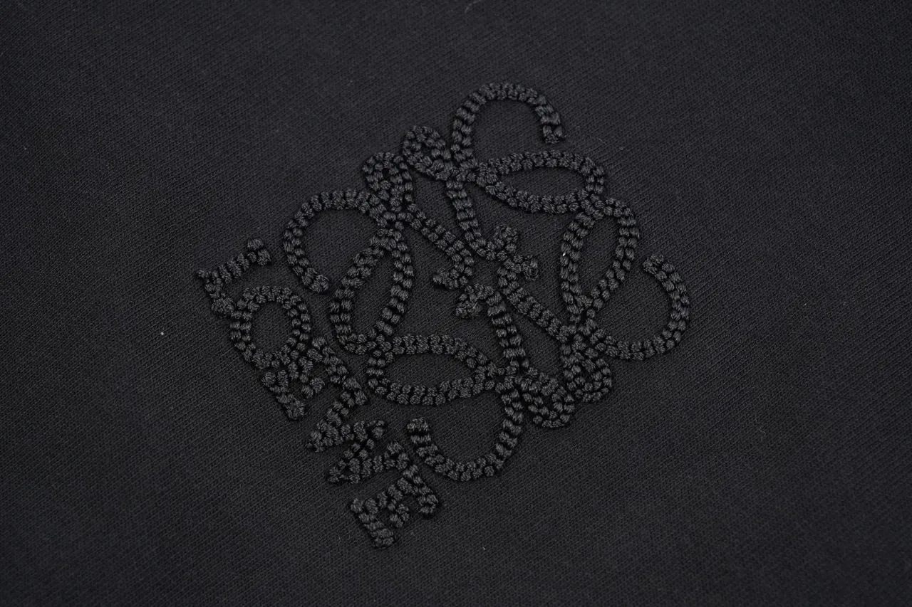 LOEWE Black Pocket T-Shirt with Tonal Anagram product photo from LabelPicks