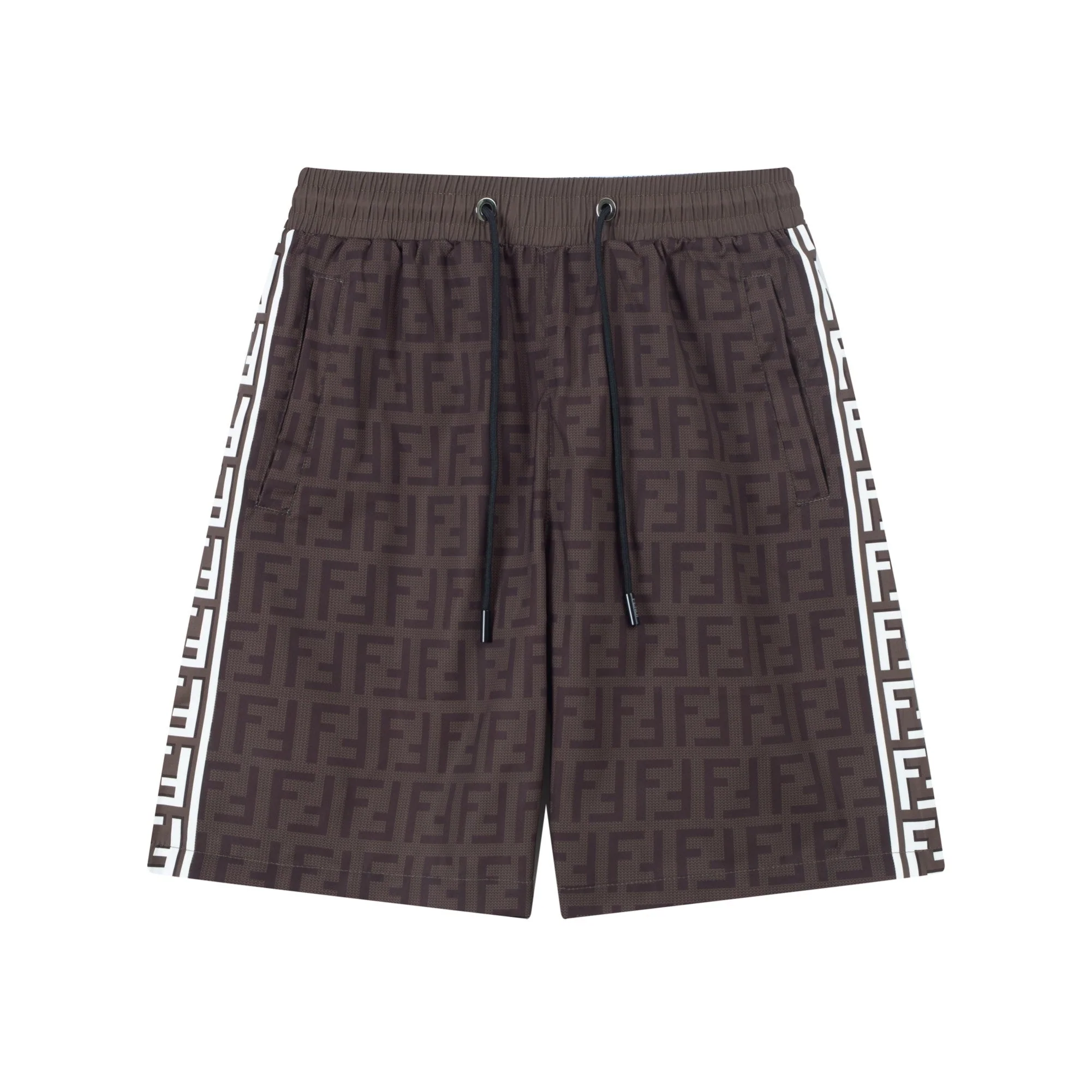 Classic waist stretch shorts