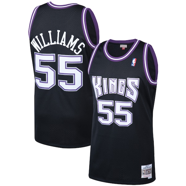 Jason Williams Sacramento Kings 2000/01 Hardwood Classics Swingman Jersey - Black
