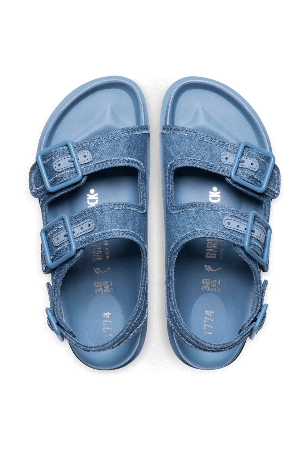 BIRKENSTOCK סנדלי ג'ינס מילאנו סטון 1774