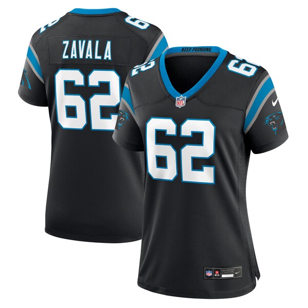 Chandler Zavala Carolina Panthers Nike Women's  Game Jersey -  Black