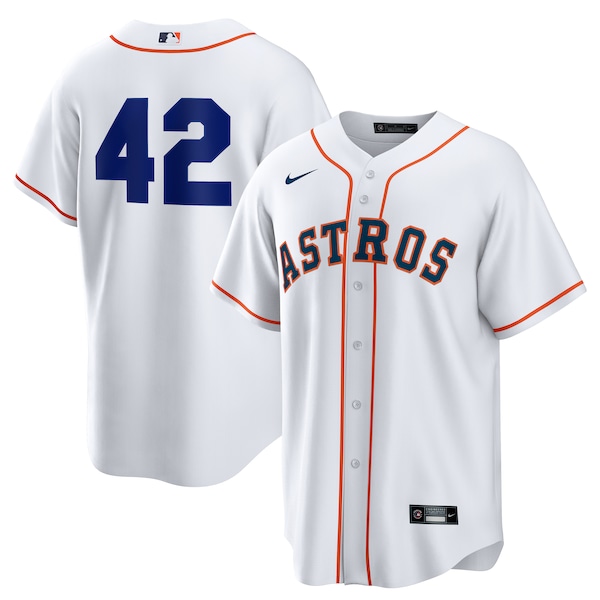 Houston Astros Nike Home  2025 Jackie Robinson Day Replica Jersey - White