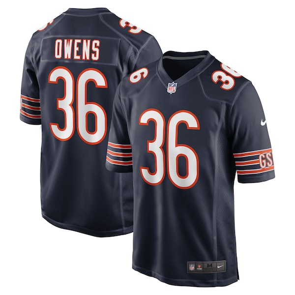 Jonathan Owens Chicago Bears Nike  Game Jersey -  Navy
