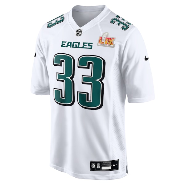 Cooper DeJean Philadelphia Eagles Nike Super Bowl LIX Fashion Game Jersey - Tundra White