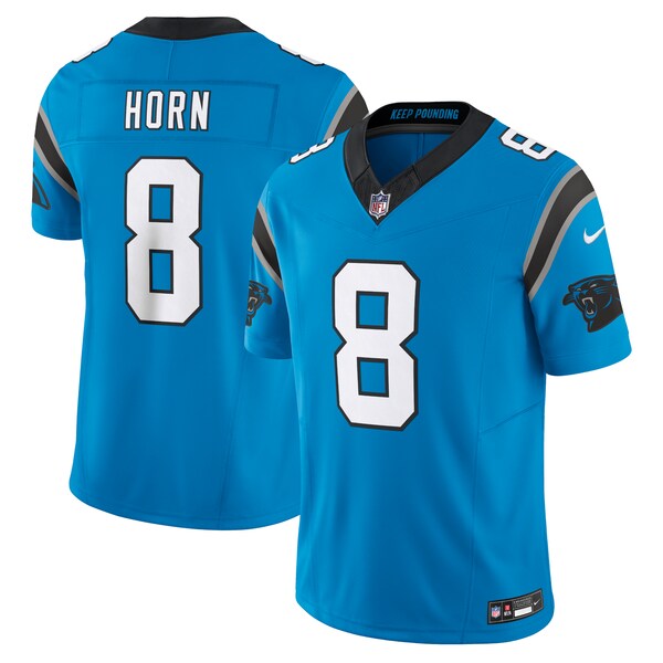 Jaycee Horn Carolina Panthers Nike Vapor F.U.S.E. Limited Jersey - Blue/Black